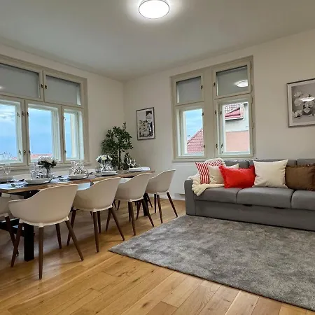 130 M2 With Amazing View & Balcony Прага